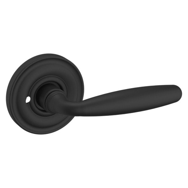 Baldwin Hardware Manija 5106 con Roseta 5048 — Negro satinado — Privacidad