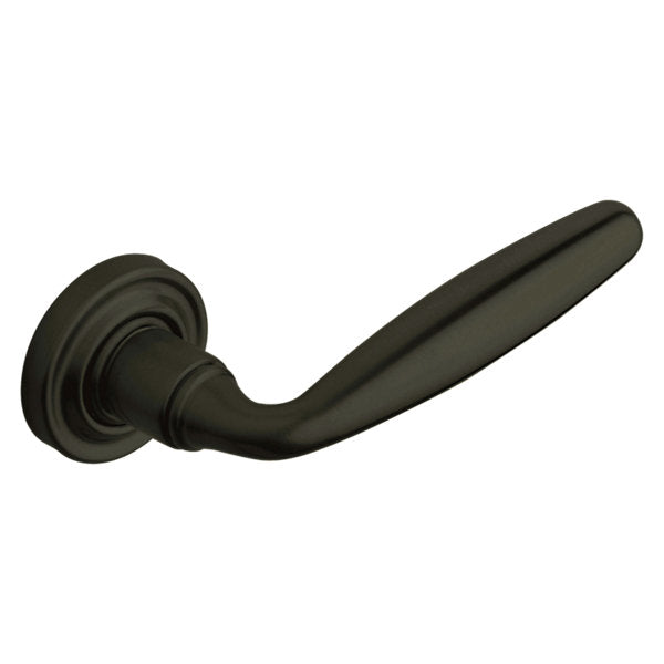 Baldwin Hardware Manija 5106 con Roseta 5048 — Negro satinado — Dummy completo