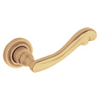 Baldwin Hardware Manija 5108 con Roseta 5048 — Latón vintage — Dummy completo