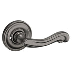 Baldwin Hardware Manija 5108 con Roseta 5048 — Níquel grafito Lifetime — Privacidad
