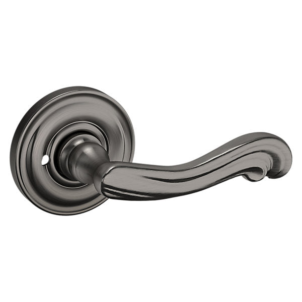 Baldwin Hardware Manija 5108 con Roseta 5048 — Níquel grafito Lifetime — Privacidad