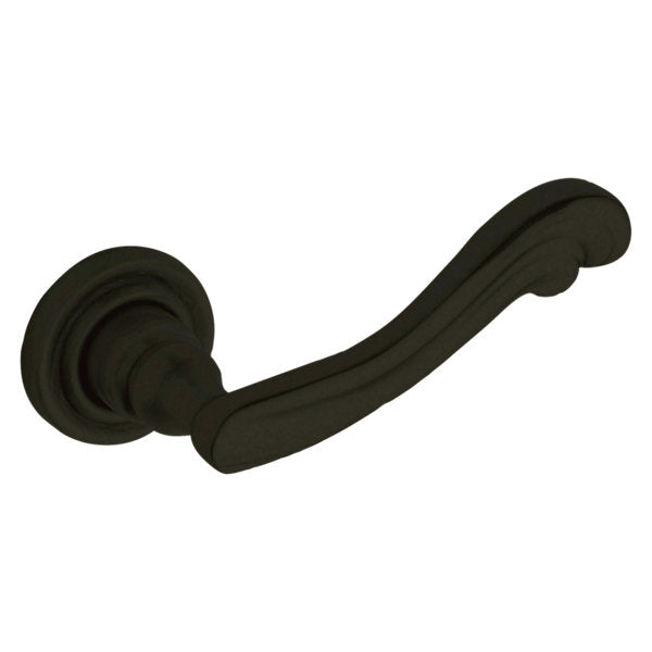 Baldwin Hardware Manija 5108 con Roseta 5048 — Negro satinado — Paso