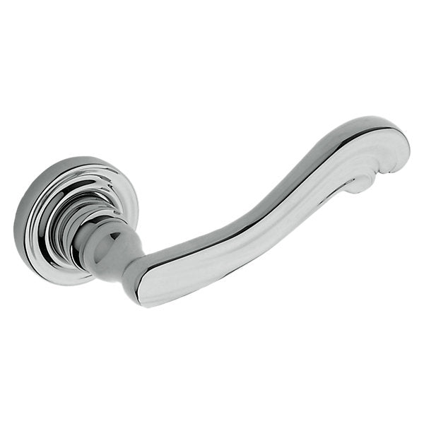 Baldwin Hardware Manija 5108 con Roseta 5048 — Cromo pulido — Paso
