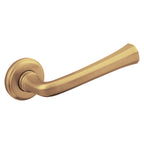 Baldwin Hardware Manija 5112 con Roseta 5075 — Latón vintage — Dummy completo