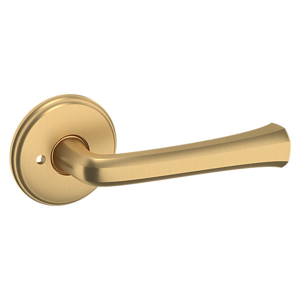 Baldwin Hardware Manija 5112 con Roseta 5075 — Latón vintage — Privacidad