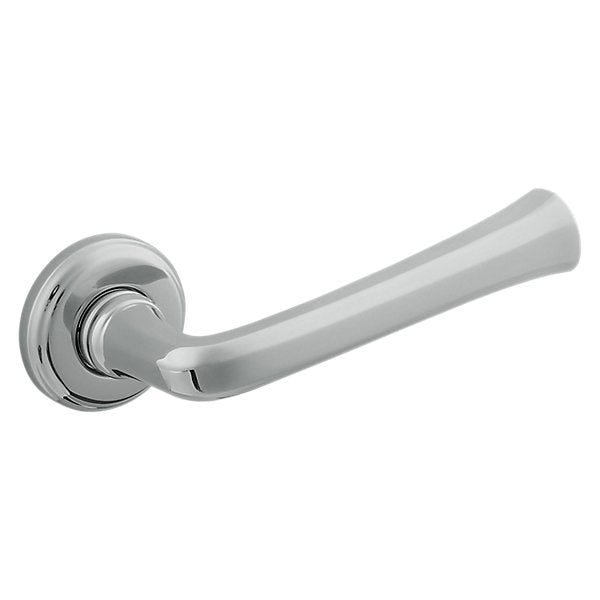 Baldwin Hardware Manija 5112 con Roseta 5075 — Cromo pulido — Paso