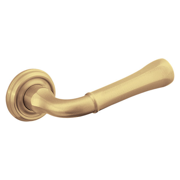 Baldwin Hardware Manija 5113 con Roseta 5078 — Latón vintage — Dummy completo