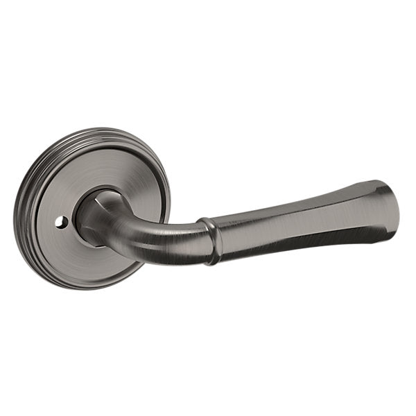 Baldwin Hardware Manija 5113 con Roseta 5078 — Níquel grafito Lifetime — Privacidad