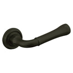 Baldwin Hardware Manija 5113 con Roseta 5078 — Negro satinado — Dummy completo
