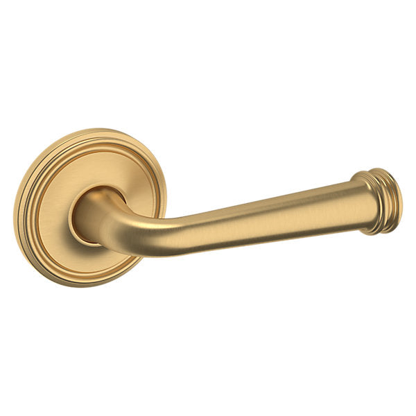 Baldwin Hardware Manija 5116 con Roseta 5070 — Latón vintage — Paso