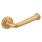 Baldwin Hardware Manija 5116 con Roseta 5070 — Latón vintage — Dummy completo