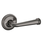 Baldwin Hardware Manija 5116 con Roseta 5070 — Níquel grafito Lifetime — Privacidad