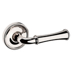 Baldwin Hardware Manija 5118 con Roseta 5076 — Níquel pulido Lifetime — Paso