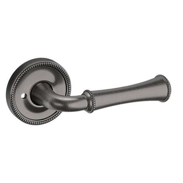 Baldwin Hardware Manija 5118 con Roseta 5076 — Níquel grafito Lifetime — Privacidad