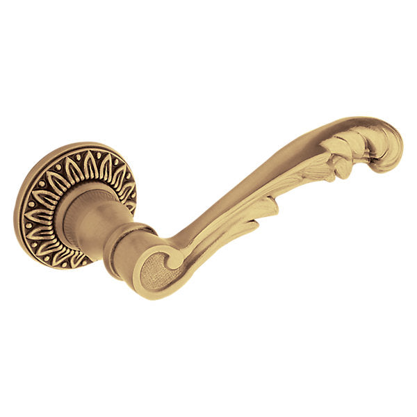 Baldwin Hardware Manija 5121 con Roseta R012 — Latón vintage — Dummy completo