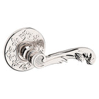 Baldwin Hardware Manija 5121 con Roseta R012 — Níquel pulido Lifetime — Paso