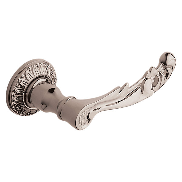 Baldwin Hardware Manija 5121 con Roseta R012 — Níquel pulido Lifetime — Dummy completo