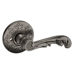 Baldwin Hardware Manija 5121 con Roseta R012 — Níquel grafito Lifetime — Privacidad