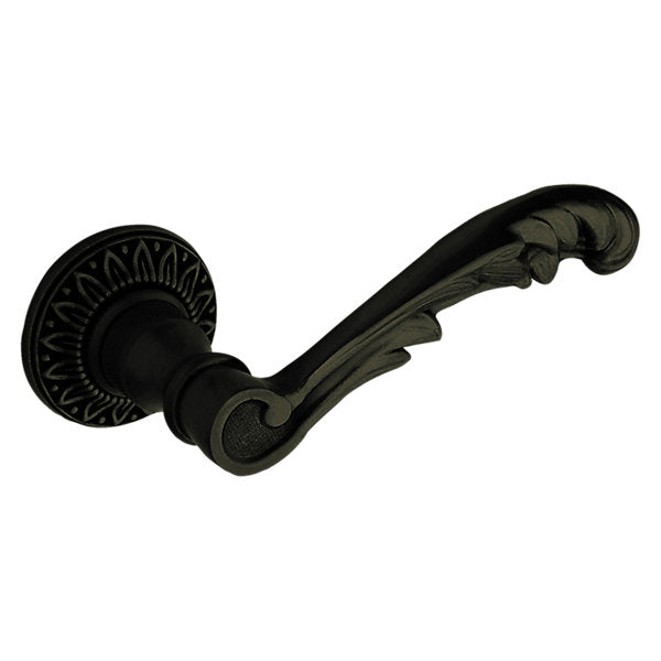 Baldwin Hardware Manija 5121 con Roseta R012 — Negro satinado — Dummy completo