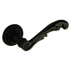 Baldwin Hardware Manija 5121 con Roseta R012 — Negro satinado — Dummy completo