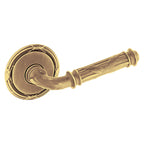 Baldwin Hardware Manija 5122 con Roseta 5022 — Latón vintage — Dummy completo