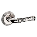 Baldwin Hardware Manija 5122 con Roseta 5022 — Níquel pulido Lifetime — Paso