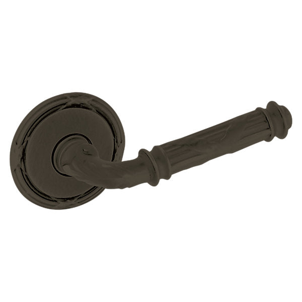 Baldwin Hardware Manija 5122 con Roseta 5022 — Negro satinado — Dummy completo