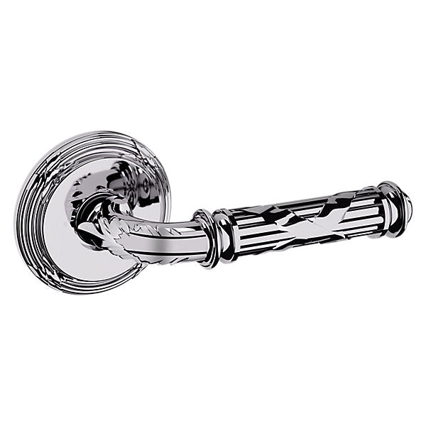 Baldwin Hardware Manija 5122 con Roseta 5022 — Cromo pulido — Paso