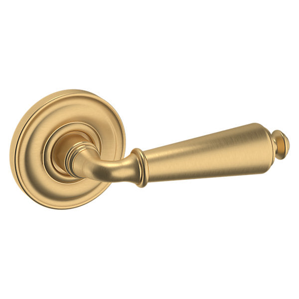 Baldwin Hardware Manija 5125 con Roseta 5048 — Latón vintage — Paso
