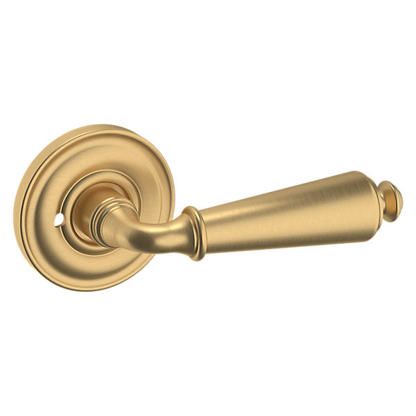 Baldwin Hardware Manija 5125 con Roseta 5048 — Latón vintage — Privacidad