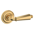 Baldwin Hardware Manija 5125 con Roseta 5048 — Latón satinado Lifetime — Paso
