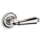 Baldwin Hardware Manija 5125 con Roseta 5048 — Níquel pulido Lifetime — Privacidad