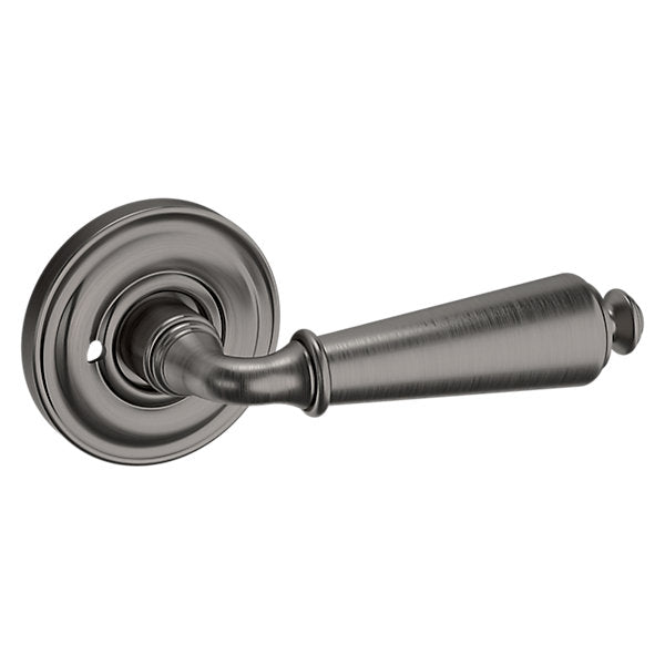 Baldwin Hardware Manija 5125 con Roseta 5048 — Níquel grafito Lifetime — Privacidad