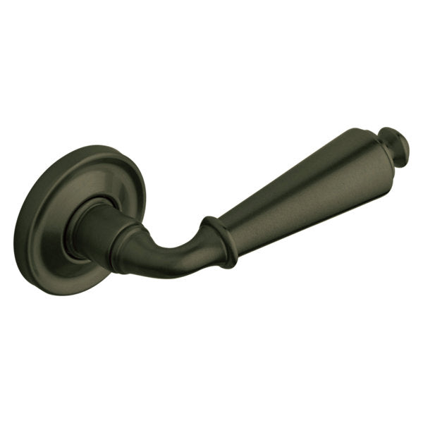 Baldwin Hardware Manija 5125 con Roseta 5048 — Negro satinado — Dummy completo