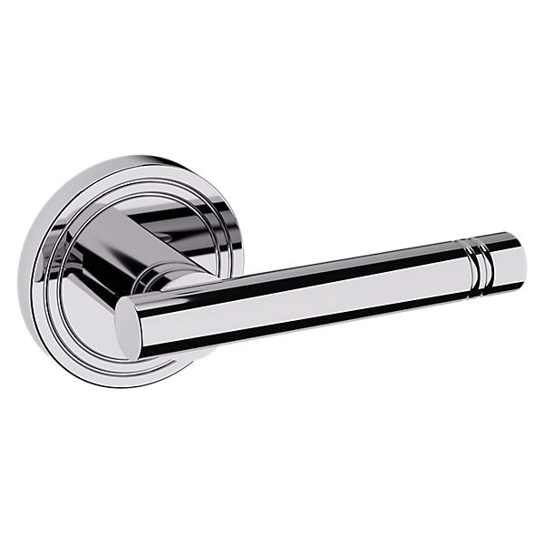 Baldwin Hardware Manija 5138 con Roseta 5047 — Cromo pulido — Paso