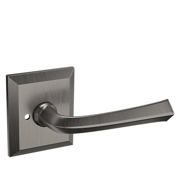 Baldwin Hardware Manija 5141 con Roseta R033 — Níquel grafito Lifetime — Privacidad