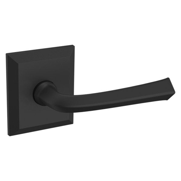 Baldwin Hardware Manija 5141 con Roseta R033 — Negro satinado — Paso