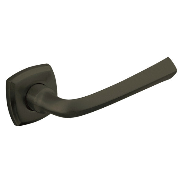Baldwin Hardware Manija 5141 con Roseta R033 — Negro satinado — Dummy completo