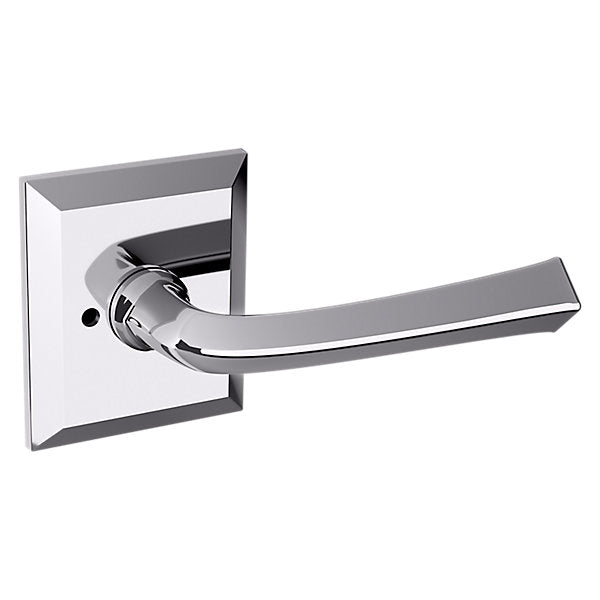 Baldwin Hardware Manija 5141 con Roseta R033 — Cromo pulido — Privacidad
