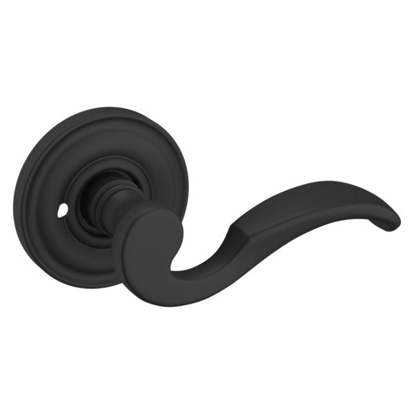 Baldwin Hardware Manija 5152 con Roseta 5017 — Negro satinado — Privacidad