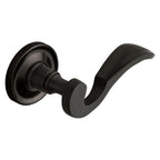 Baldwin Hardware Manija 5152 con Roseta 5017 — Negro satinado — Dummy completo