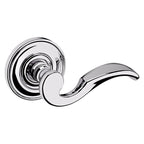 Baldwin Hardware Manija 5152 con Roseta 5017 — Cromo pulido — Paso