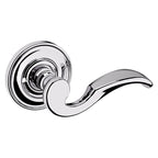 Baldwin Hardware Manija 5152 con Roseta 5017 — Cromo pulido — Privacidad