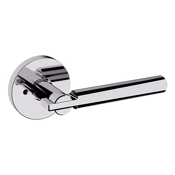 Baldwin Hardware Manija 5161 con Roseta 5046 — Cromo pulido — Privacidad