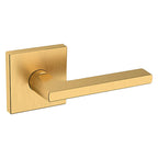 Baldwin Hardware Manija 5162 con Roseta R017 — Latón satinado Lifetime — Dummy completo