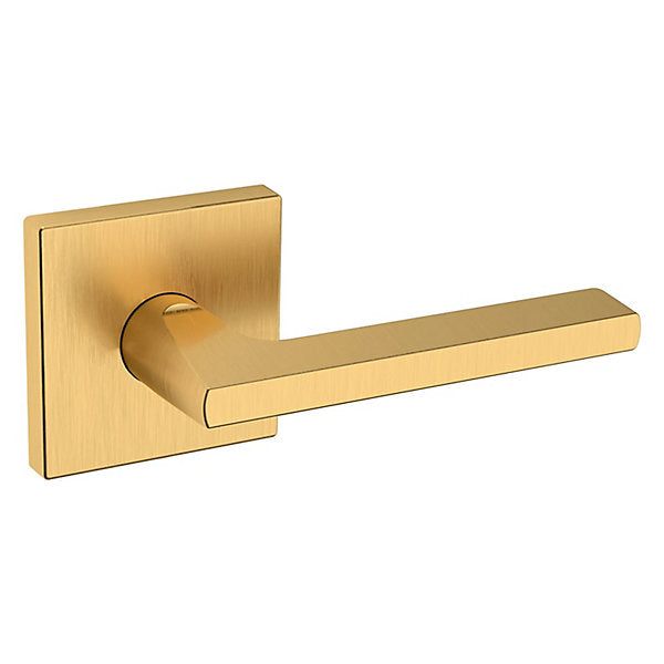 Baldwin Hardware Manija 5162 con Roseta R017 — Latón satinado Lifetime — Dummy completo