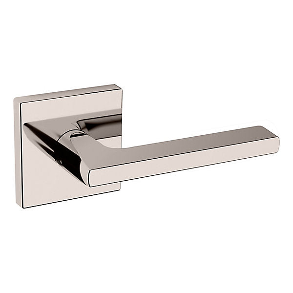 Baldwin Hardware Manija 5162 con Roseta R017 — Níquel pulido Lifetime — Dummy completo