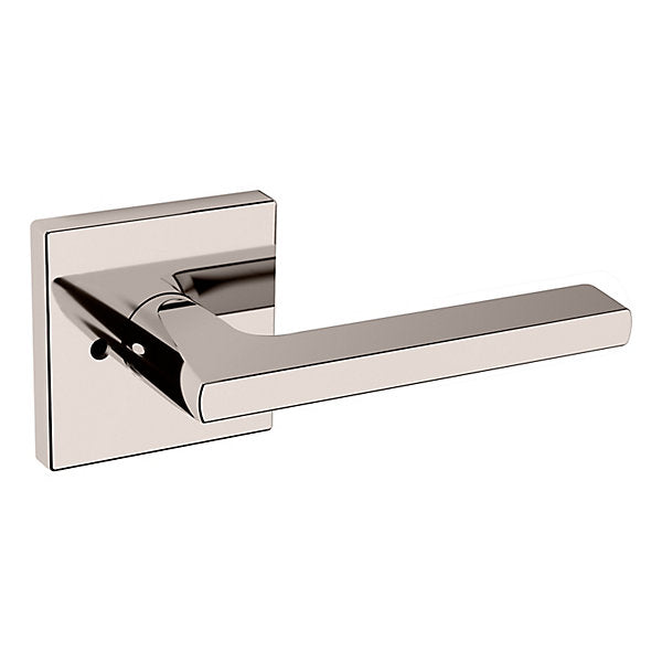 Baldwin Hardware Manija 5162 con Roseta R017 — Níquel pulido Lifetime — Privacidad