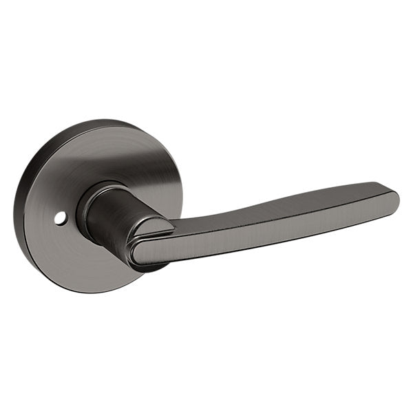 Baldwin Hardware Manija 5164 con Roseta 5046 — Níquel grafito Lifetime — Privacidad
