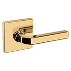 Baldwin Hardware Manija 5190 con Roseta R017 — Latón pulido Lifetime (PVD) — Paso